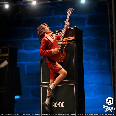 Knucklebonz AC/DC Rock Iconz Angus Young III Statue